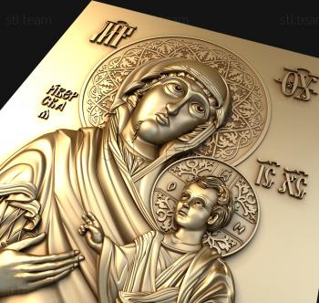 3D model Iverskaya Mother of God (STL)